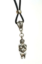 Goddess Necklace Venus of Willendorf Fertility Cord Bead Ancient Symbol - £7.10 GBP