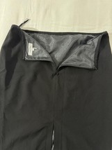 Calvin Klein Women's Black Rear Zip &Slit Pull-On Skirt Measured Waist 34" image 10