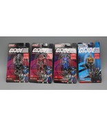 Lot of 4 GI Joe 2.5&quot; Mini Figurine Hasbro 2021 (Duke, Cobra Commander, D... - £7.77 GBP