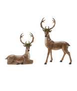 Holiday Deer Figurine (Set of 2) - $1,495.63 MXN