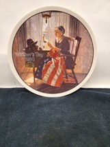 Norman Rockwell Lmtd Ed. Mothers Day 1980 &quot;A Mother&#39;s Pride&quot; Fine China Plate - £13.45 GBP
