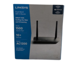 Linksys E5400 Dual Band WiFi 5 Router AC1200 Gigabit Ethernet Wireless N... - $26.96