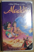 Walt Disney&#39;s Aladdin VHS 1662 Home Video US Print NTSC The Classics VG+ - £15.55 GBP