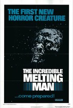 The Incredible Melting Man Original 1977 Vintage One Sheet Poster - £184.61 GBP