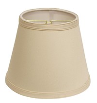 8&quot; Slate Grey Empire Hardback Slanted No Slub Lampshade - £47.78 GBP