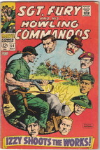 Sgt. Fury and His Howling Commandos Comic Book #54 Marvel Comics 1968 VERY GOOD - £5.85 GBP