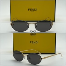 Brand New FENDI FE4075US Women&#39;s Sunglasses – Gold/Gray - $279.30