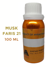 Musk Faris 21 by Anfar concentrated Perfume oil | 100 ml packed | Attar oil - $57.17