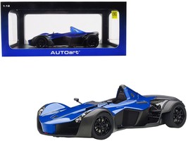 BAC Mono Metallic Blue 1/18 Model Car by Autoart - £165.18 GBP