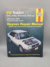 Haynes Manual VW Rabbit 1975 to 1992 Golf - Jetta - Cabriolet- Scirocco - £8.47 GBP