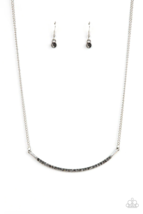 Paparazzi Color Poppin’ Sparkle Silver Necklace - New - $4.50