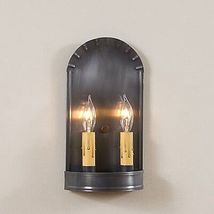 Arch wall Sconce  in Country Tin - 2 Light image 3