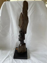 Vintage Main Sculpté Figurine, Makonde People, Tanzanie - Ébène/Blackwood - £69.98 GBP