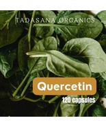 Quercetin Certified Organic 120 capsules  - £14.82 GBP