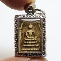 Small Phra Somdej Rakang Bless 1962 Back Ajan Toh Teach King RAMA5 Thai Amulet 2 - £105.77 GBP