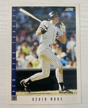 #634 Kevin Maas - New York Yankees - 1993 Score Baseball - £1.57 GBP