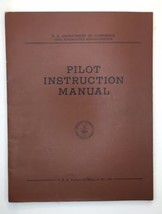 1958 US Dept. Commerce C.A.A. Technical Manuel #106 Pilot Instruction Manual - £27.49 GBP
