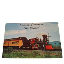 Postcard Famous Locomotive The General Steams Again Train Chrome Unposted - £5.44 GBP