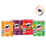 6x Cans Pringles Grab N&#39; Go Variety Potato Crisps Chips 1.4oz ( Mix &amp; Ma... - £11.20 GBP