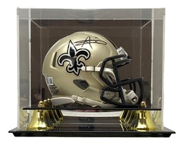 Alvin Kamara Signed New Orleans Saints Mini Speed Helmet BAS w/ Case - $213.39