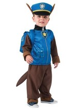 Boys Paw Patrol Chase Nickelodeon 3 Pc Halloween Costume-sz 4/6 - £22.10 GBP