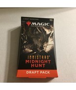 New Magic the Gathering Innistrad Midnight Hunt 3 Boosters Draft Pack - ... - $501.45 MXN