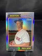 2023 Topps Heritage Silver Refractor - Rafael Devers (#8)  Red Sox  /574 - $14.85