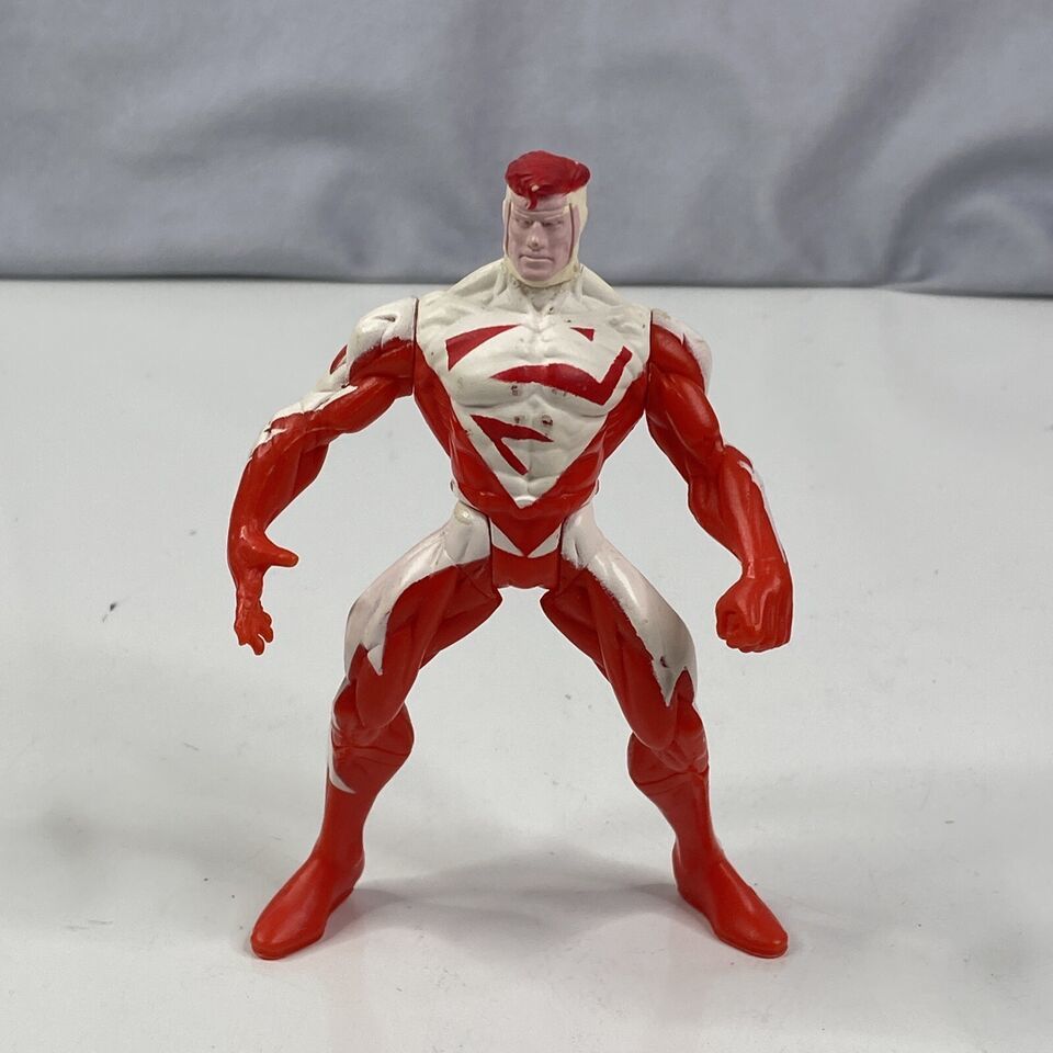 1998 Total Justice / JLA Superman Red With JLA Figure Kenner Action Figure 5" - $7.33