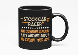 Make Your Mark Design Stock Car Racer. Cool, Black 11oz Ceramic Mug - $21.77+