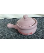 Pepto-Bismol International Chili Society Pink Ceramic Crock with Handle ... - $27.15 CAD
