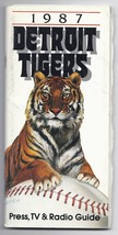 1987 Detroit Tigers Media Guide - £18.95 GBP