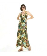 Farm Rio Sz S Garden Dreams Maxi Sun Dress Long Crepe Floral Womens $268... - £69.81 GBP