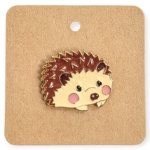 Rosy Cheek Hedgehog Enamel Pin - £15.61 GBP