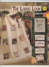 American School of Needlework The Lodge Look Cross Stitch Pattern Gillum 3643 - £7.77 GBP