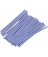 24000 Twist Ties 4 Inch Paper Blue Stripes For Party Cello Candy Bags Cake - £113.28 GBP