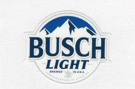 Busch Light vinyl decal window laptop hard hat helmet up to 14&quot;  FREE TR... - £2.38 GBP+
