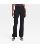 A New Day Women&#39;s High-Rise Flare Ponte Trousers Size 2 Black New W Tags - €24,19 EUR