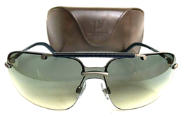 New WEB Narvik WE105 13B Silver Black Blue Men&#39;s Sunglasses - $87.99