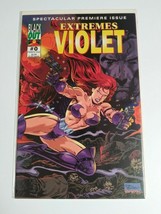 Extremes of Violet #0 &amp; #1 Comic Book Lot 1995 Black Out Comics NM (2 Bo... - $4.99