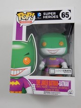 Funko Pop! DC Super Heroes The Joker Batman Batman #65 Loot Crate Exclusive - £14.83 GBP