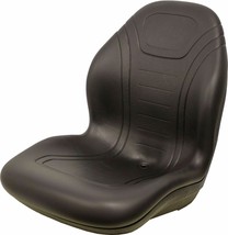 John Deere Skid Steer Black Bucket Seat Fits 240 250 315 328D 332 7775 ETC - £113.54 GBP
