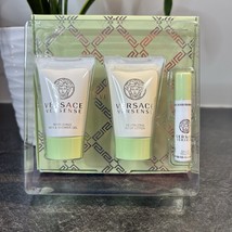NEW Versace Versense 3 Pc Gift Set 2ml EDT Spray, 25 ml Shower Gel &amp; Lotion - $18.21 CAD