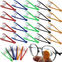 40Pcs Mini Sun Glasses Eyeglass Microfiber Spectacles Cleaner Brush Cleaning Too - $25.99