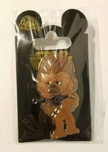 Star Wars Chewbacca 3D Head Disney Pin Trading Hong Kong Disneyland NIP RARE  - £25.91 GBP