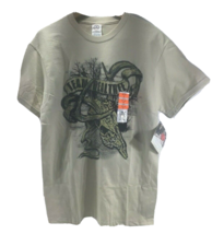 Team Realtree Signature Collection Men’s T-Shirt Size M Delta Pro Weight Beige - £9.65 GBP