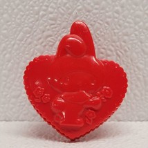 Vintage Plastic Sanrio My Melody 1976 Made In Japan Hello Kitty Red Clip - £9.97 GBP