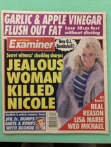 National Examiner Aug 23 1994 Jealous Woman Killed Nicole Simpson - JFK Jr - £15.48 GBP
