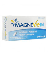 SANOFI Magne B6 60 Tablets - Magnesium 100mg/cap + Vitamin B6 10mg/cap E... - £20.84 GBP