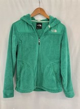 The North Face Women Fleece Jacket SMALL Long Sleeve Full Zip Hooded Gre... - $19.99