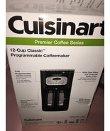 CUISINART 12 CUP CLASSIC PROGRAMMABLE COFFEEMAKER DCC-1100BK SERIES - £34.94 GBP